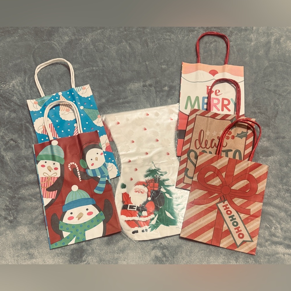 💜 Christmas Gift Bags Set